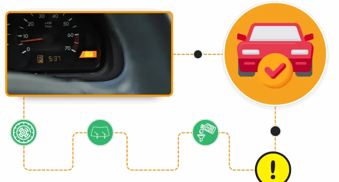 verificar antes de subir al vehiculo