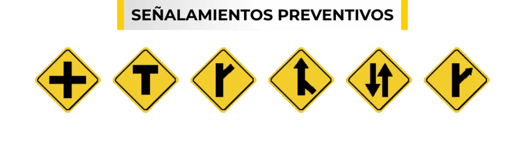3 Tipos de señalamientos viales