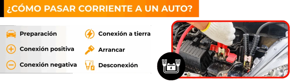 como pasar corriente